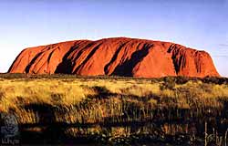 The last sunset of the millenium, at Uluru.